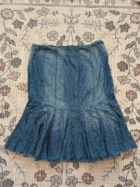 Vintage Lauren Jeans Co. Ralph Lauren denim skirt